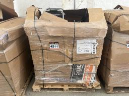 Palette de surplus de magasin non vérifié environ 34 mcx .