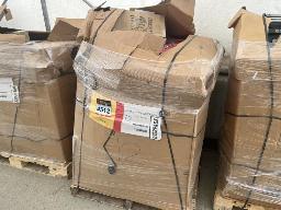 Palette de surplus de magasin non vérifié environ 19 mcx .