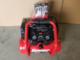 BAUER HYPERMAX-Compresseur à air sans fil, 20 volts, 1.6 gallons, 136=5 PSI, 2 batterie et un chargeur