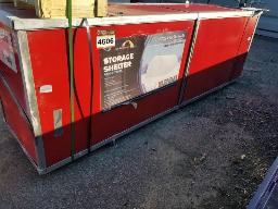 2025 GOLD MOUNTAIN-Abri à simple trust 30'x65'x15', 300G PE, Boitier: 115''x30''x39'', poids 1120kg