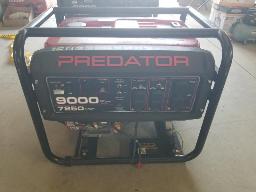 PREDATOR-Génératrice 7250/900W, 13HP, 110/220 volst, 30AMP max, batterie non incluse