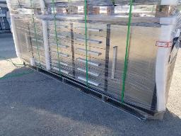 2025 CHERY-Coffre 10', 18 tiroirs, 2 portes, 113''x24''x39'' (Stainless)