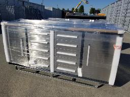 2025 CHERY-Coffre 7', 10 tiroirs, 2 portes   88''x36''x24'' (Stainless)