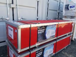 2025 GOLD MOUNTAIN-Abri à simple trust 20'x30'x12', 300G PE, Boitier: 85''x30''x20'', poids 360kg