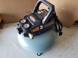 MCGRAW-Compresseur à air 3 gallons, sans huile, 110 PSI max, 1/3 HP, 110 volts