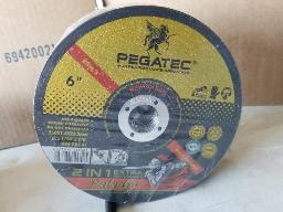 100 disques à couper pour métal et inox, grandeur 6''