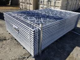 2025-30 panneaux de clôture de chantier portable 6'x10'