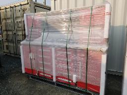 2025, CHERY, Coffre 18 tiroirs, 4 portes, rouge, 87x24x67