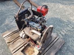 Moteur Kubota, modèle 0722, 3 cylindres
