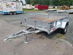 2026 METALEXPERT MX5496S, remorque en acier galvanisé à essieu simple 4.5 pi. x 8 pi.