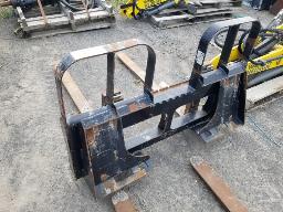 HLA carcan avec fourche 4''x48'' cap 5500 lbs, attache skid steer