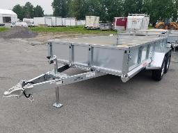 2026 METALXPERT MX72144T, Remorque en acier galvanisé 2 essieux tandem 6 pi. x 12 pi.