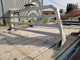 Back rack 70'' avec gyrophare