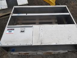 Caisse en aluminium 56x14x45