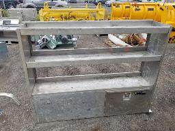 Lot de tablettes en aluminium