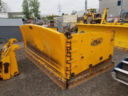 HOULE-Gratte à neige 117'', attache Volvo et 2 oreilles de 60''