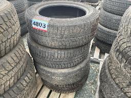 MICHELIN-4 Pneus hiver 225/55R17