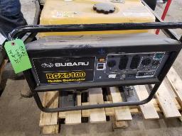 SUBARU RGX5100-Génératrice, 110/220 volts, vérifiée 16/02/2025