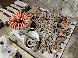 Lot de chaines et tensionneurs à chaine