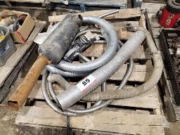 Lot de tuyaux pour échappement de grosseurs variés