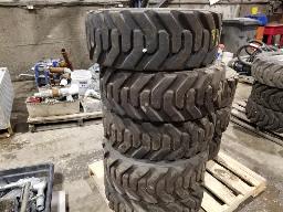 5 Pneus 10-16.5 8 plis