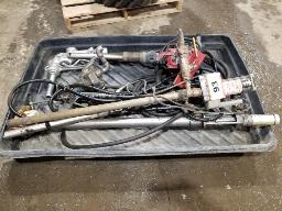 lot de pompes à carburant et pompes à baril pour graisse et huile