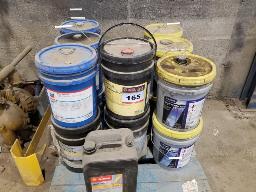 Lot d'huile, prestone, huile hydrolique