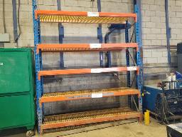 Étagère 24''x96''x10' et bac de récupération d'huile