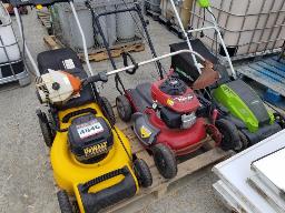 Tondeuse à essence, tondeuse électrique avec batterie sans chargeur