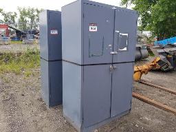 2 Armoires en métal