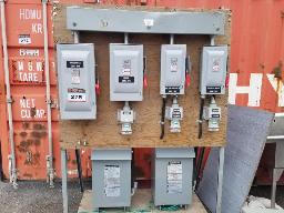 Panneau électrique avec transfo