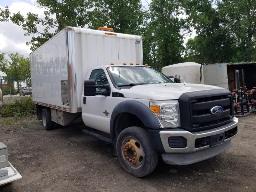 2011 FORD F550, camion cube 15'