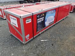 2025 GOLD MOUNTAIN-Abri 30x40x15, simple trust, PE, 300G, Boitier: 116''x30''x28'', poids 810kg