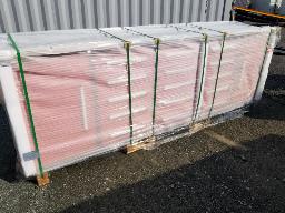 2025-CHERY-Coffre 15 tiroirs, 2 portes,  113''x24''x38'', rouge