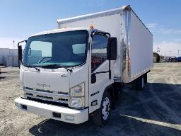 2013 ISUZU NRP, camion cube ,