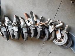 10 roues pour échafaud
