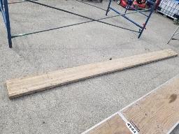 20 Madriers d'échafaud de 12'