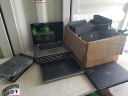 DELL-Lot d'ordinateurs portable  sans disque dur-sans chargeur, fonctionnels