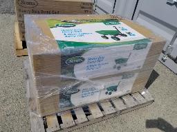 Lot de 2 chariots dumper neufs 4' cube 1500