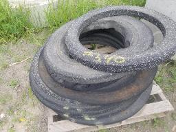 Anneaux en caoutchouc pur ajustement regard de grandeurs variées