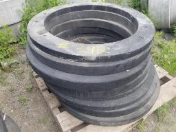 Anneaux en caoutchouc pur ajustement regard de grandeurs variées