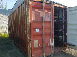 Conteneur 20' avec contenu 2007 no­. série CRXV340435-0 8pieds 6 pouces