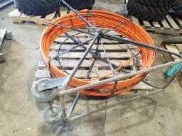 Fiche sur dévidoir environ 500'