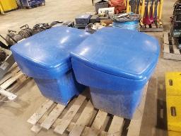 2 Bacs à sable/sel en plastique