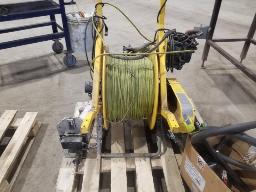 Système de caméra sur dévidoir avec moteur environ 500', moteur DC avec gear box