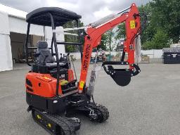 2025 AGT NT18K Mini Pelle, Moteur KUBOTA, diesel