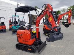 2025 AGT QK18K-C Mini Pelle, Moteur KUBOTA, diesel