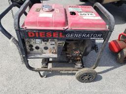 Génératrice 110/220 volts 5500W au diesel