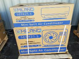 MILANO 12R410AH25.5-Air climatisé 12000 BTU,
