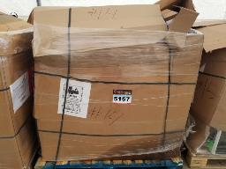 Palette de surplus de magasin non vérifié environ 18 mcx . Prévoir environ 15% de perte